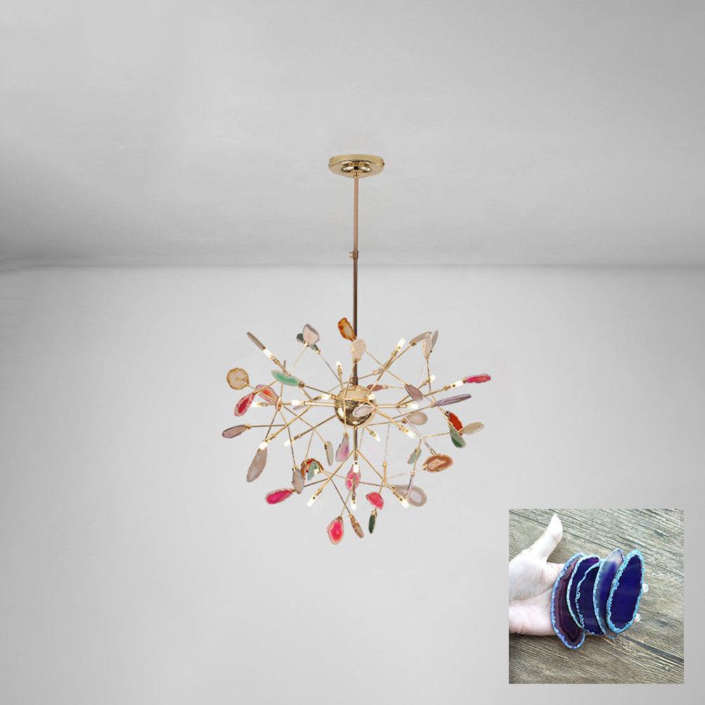 Agate Flake Chandelier - Blowlighting