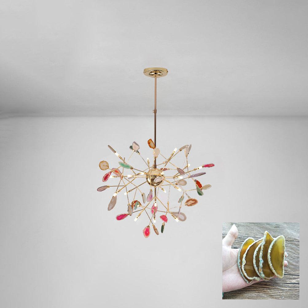 Agate Flake Chandelier - Blowlighting