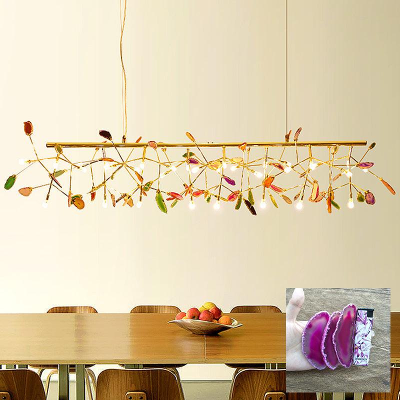 Agate Flake Chandelier - Blowlighting