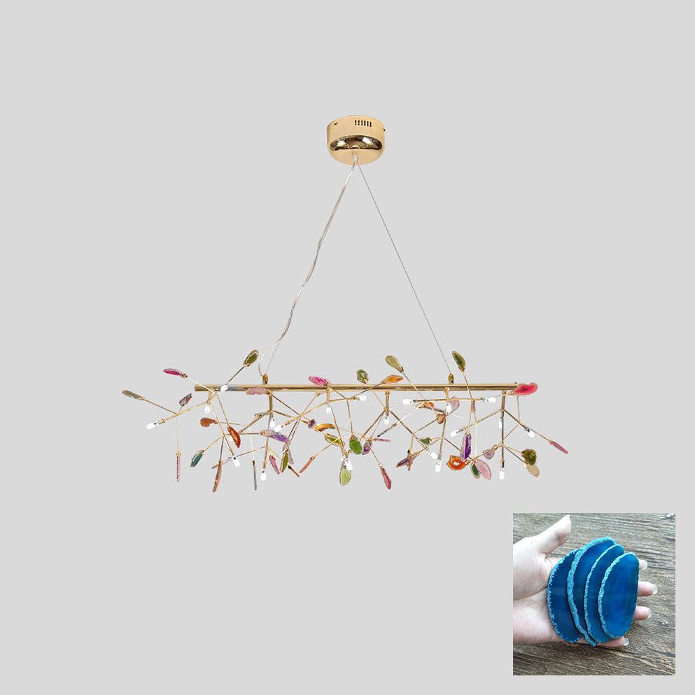 Agate Flake Chandelier - Blowlighting