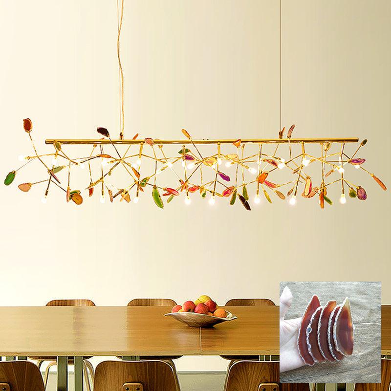 Agate Flake Chandelier - Blowlighting