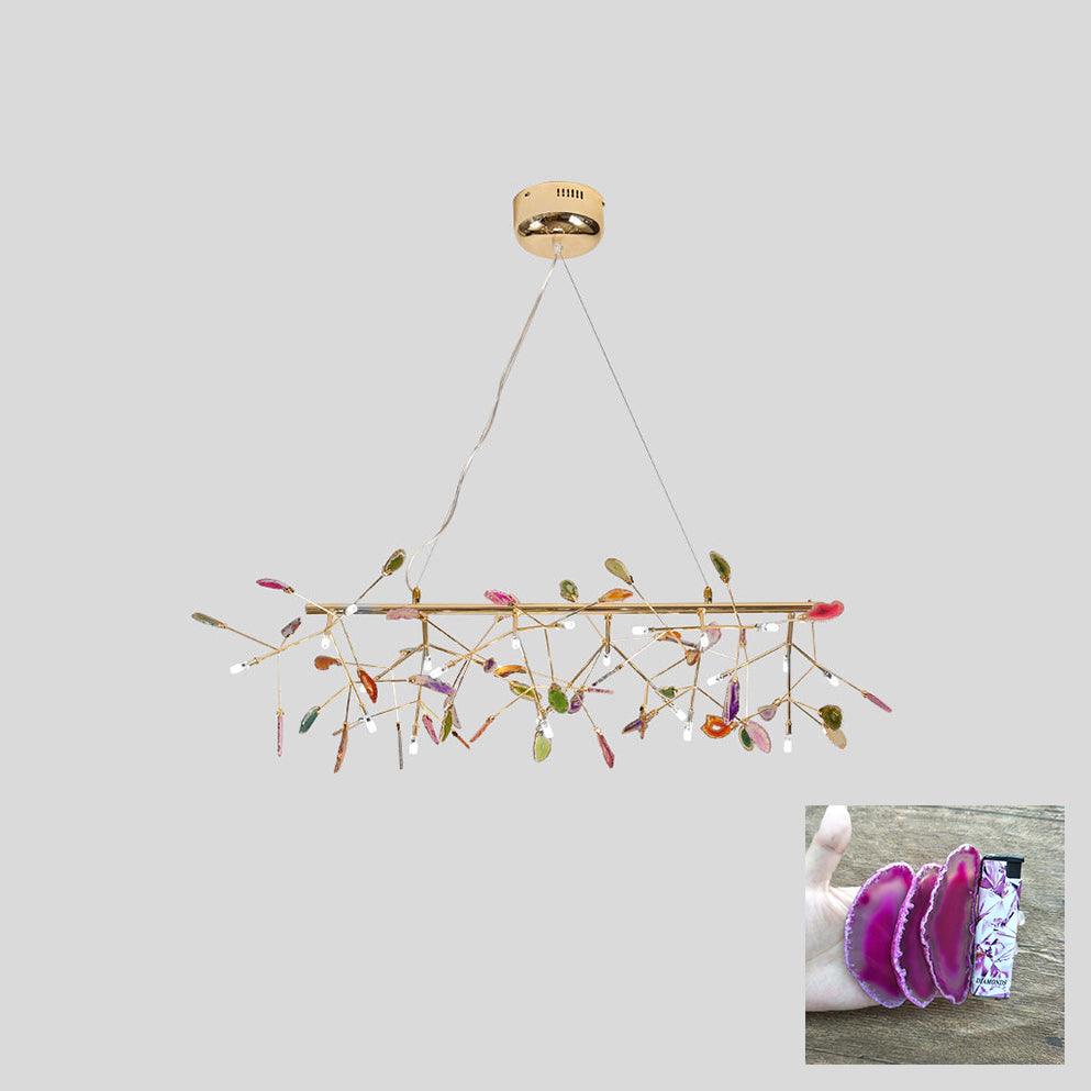 Agate Flake Chandelier - Blowlighting