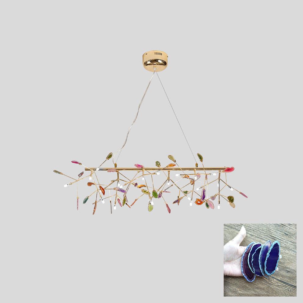 Agate Flake Chandelier - Blowlighting