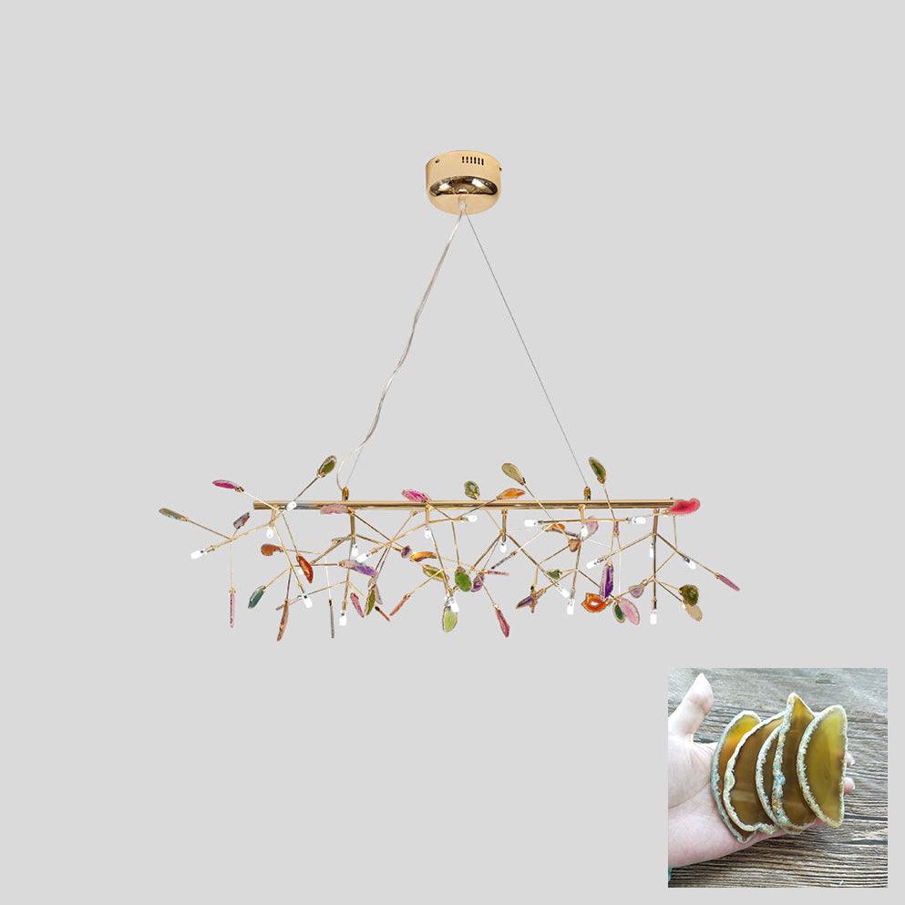 Agate Flake Chandelier - Blowlighting