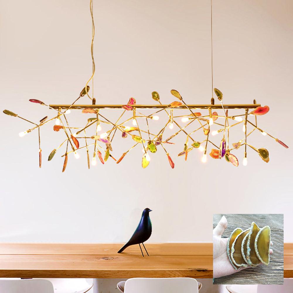 Agate Flake Chandelier - Blowlighting