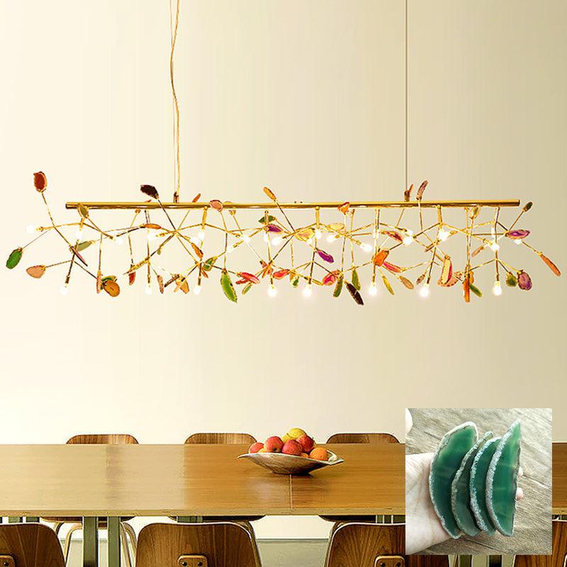 Agate Flake Chandelier - Blowlighting