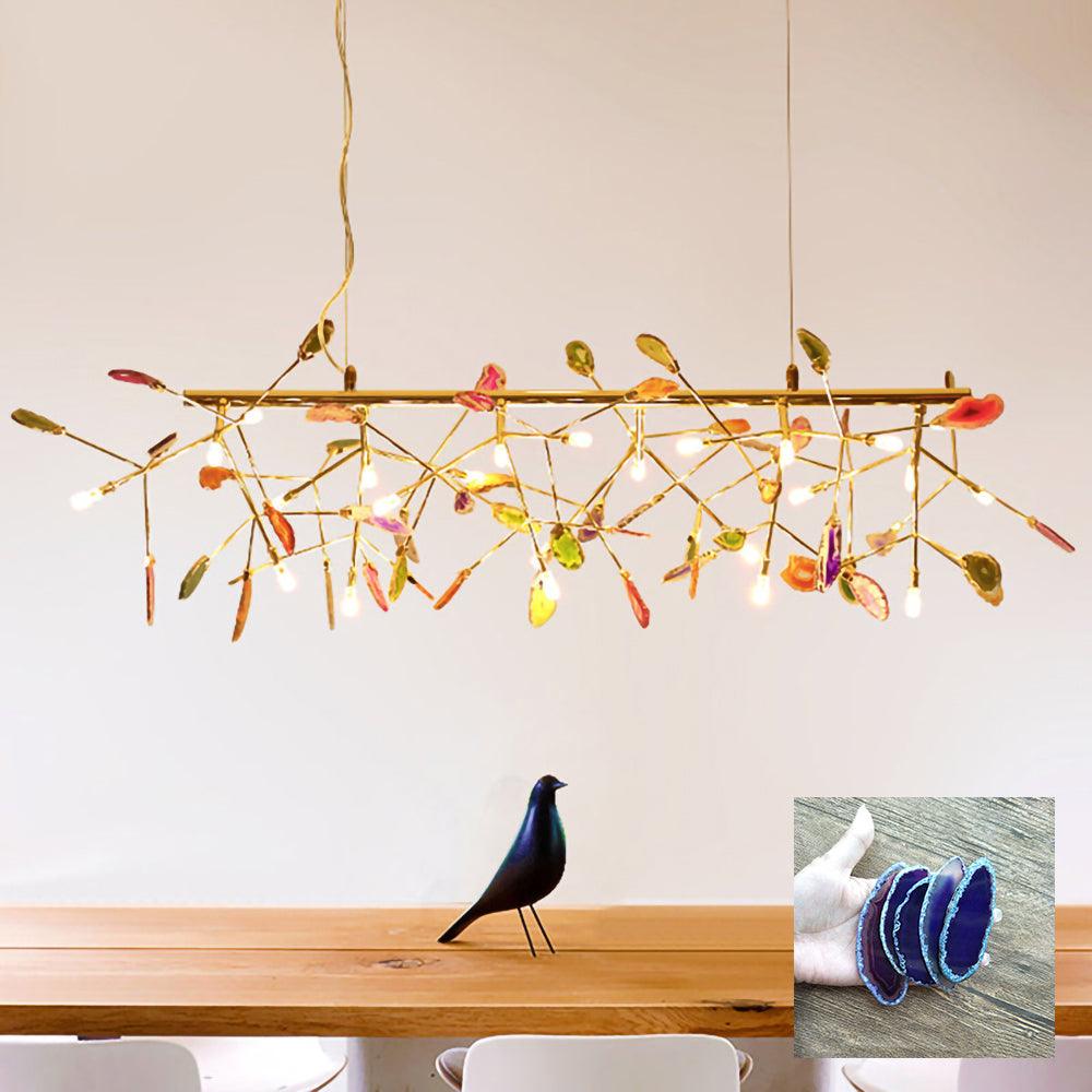 Agate Flake Chandelier - Blowlighting