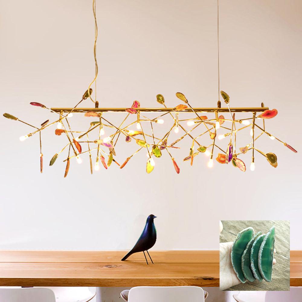 Agate Flake Chandelier - Blowlighting