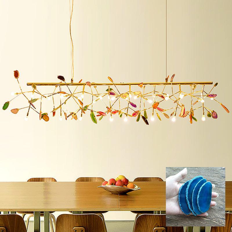 Agate Flake Chandelier - Blowlighting