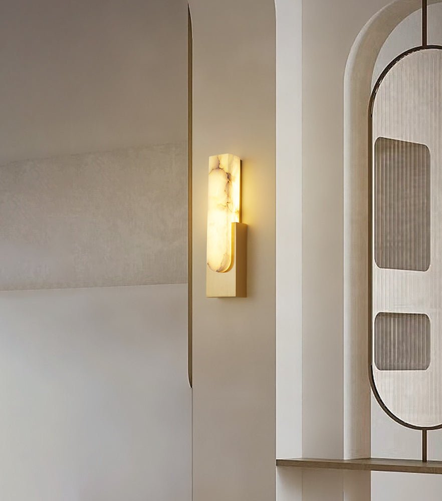 Claudia Alabaster Wall Light - Blowlighting