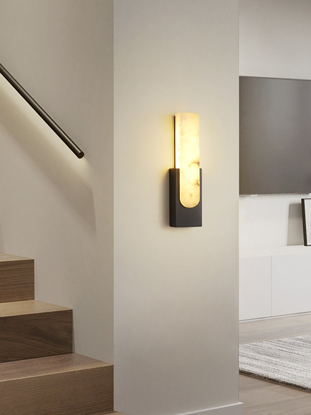 Claudia Alabaster Wall Light - Blowlighting