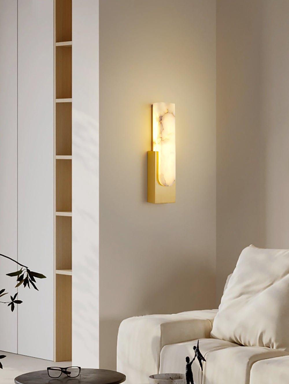 Claudia Alabaster Wall Light - Blowlighting