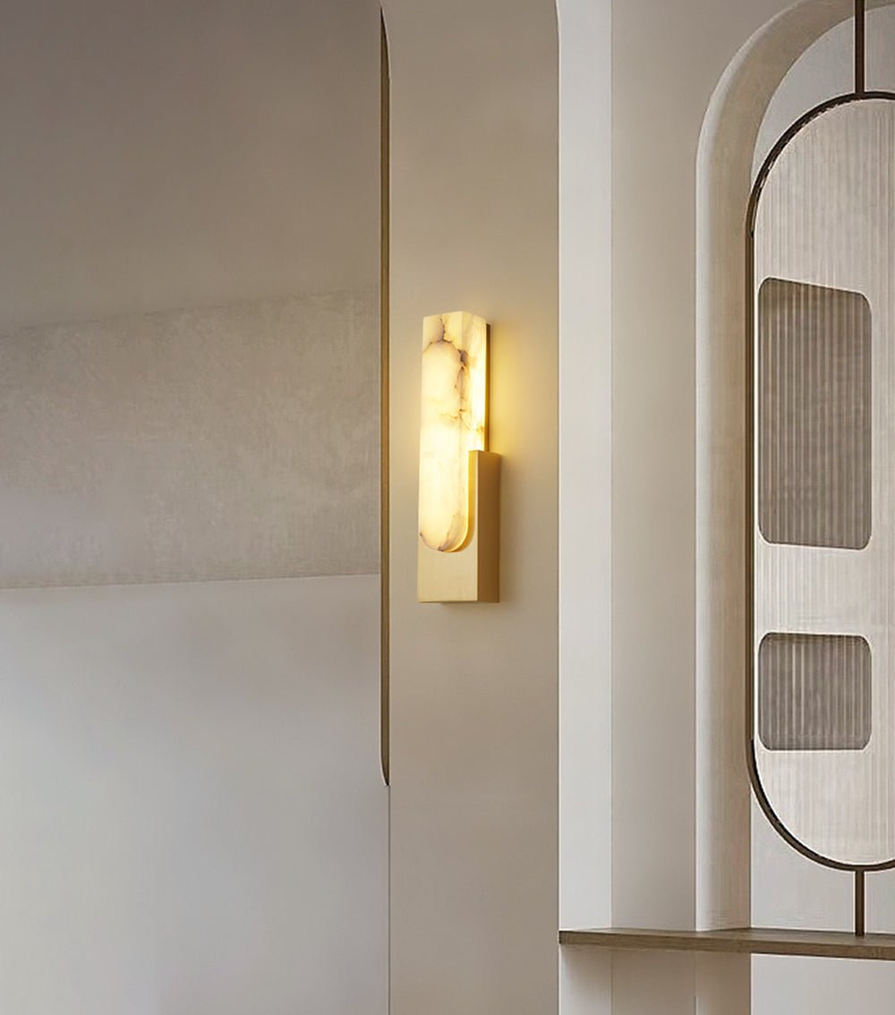 Claudia Alabaster Wall Light - Blowlighting