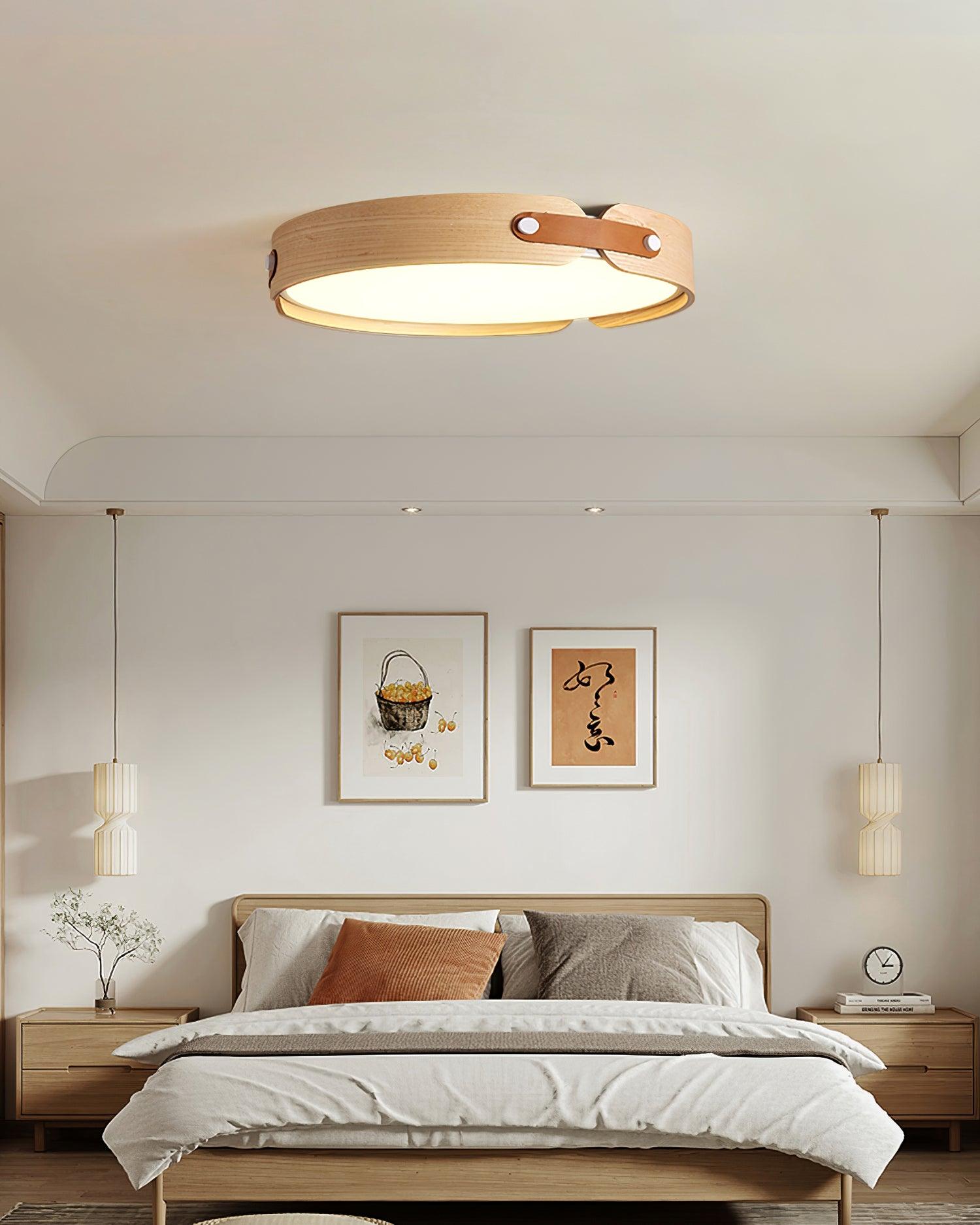 Aiwen Wood Ceiling Light - Blowlighting