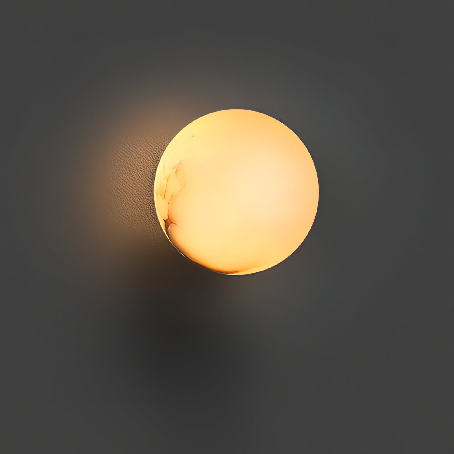 Vevinir Alabaster Globe Wall Light - Blowlighting