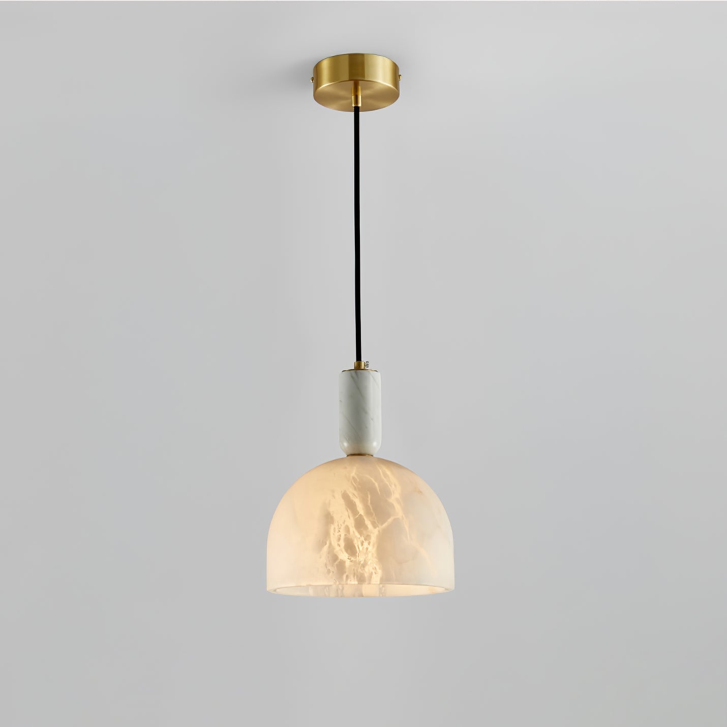 Culiror Minimalist Alabaster Pendant Light - Blowlighting