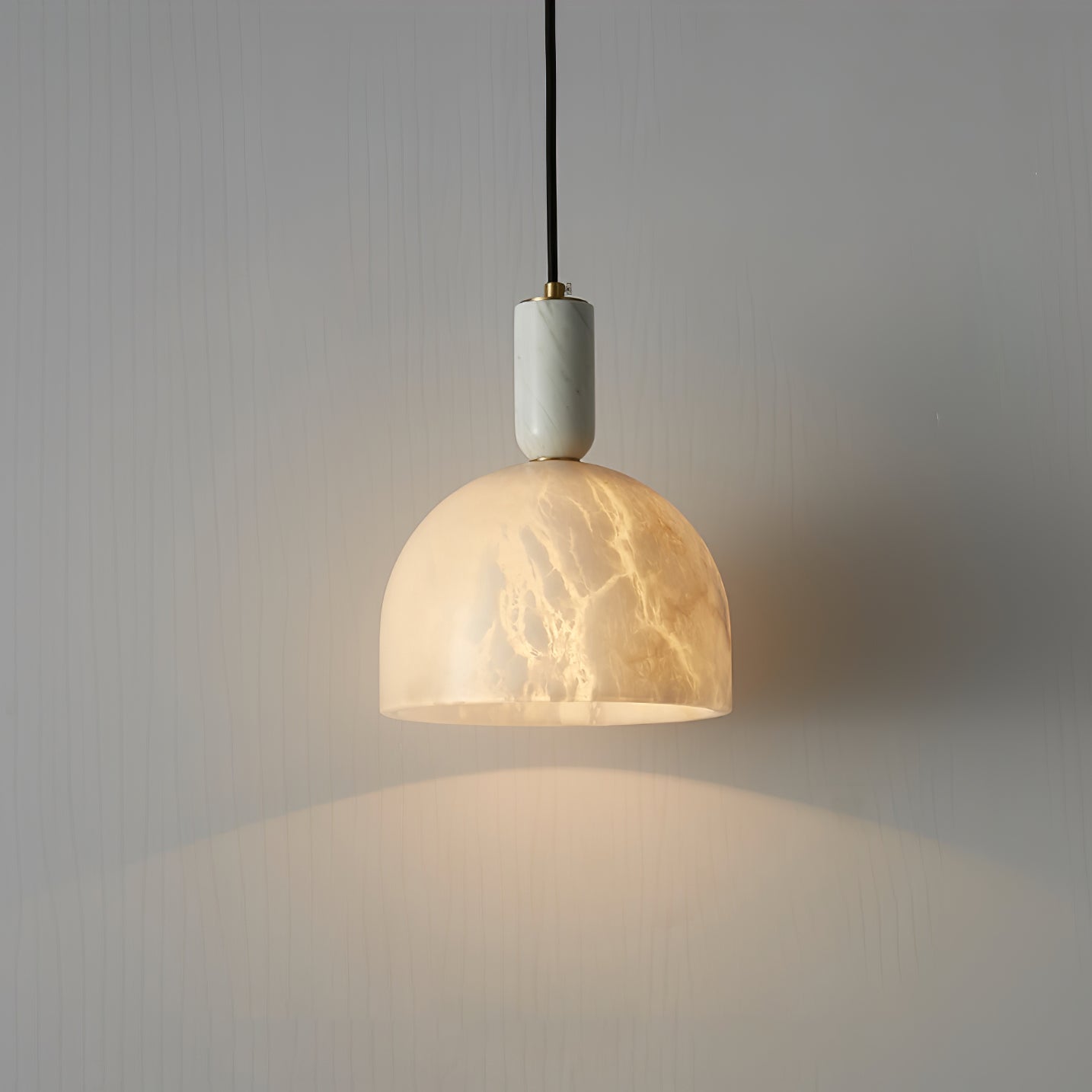 Culiror Minimalist Alabaster Pendant Light - Blowlighting