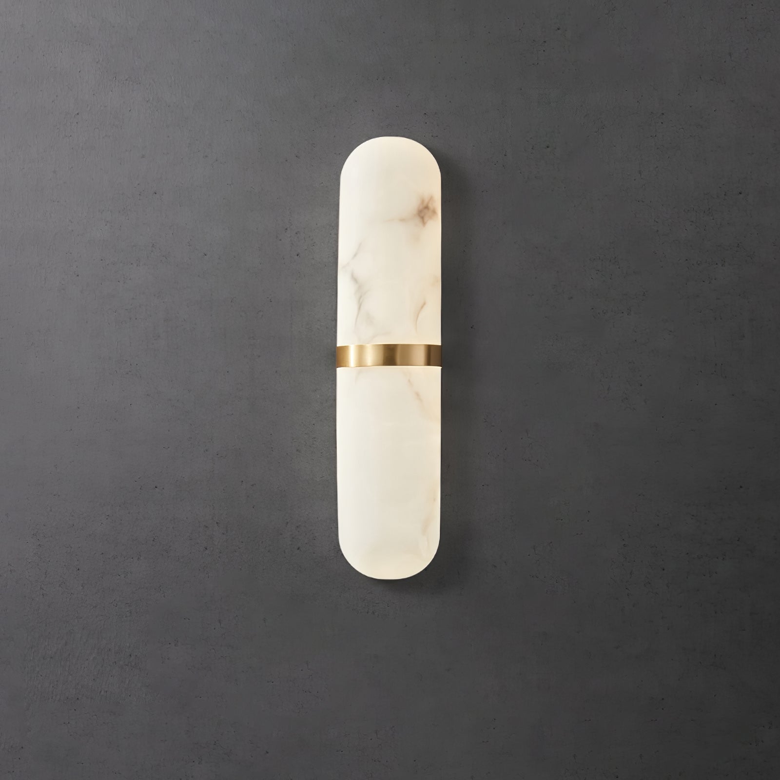 Vitheion Minimalist Alabaster Wall Light - Blowlighting