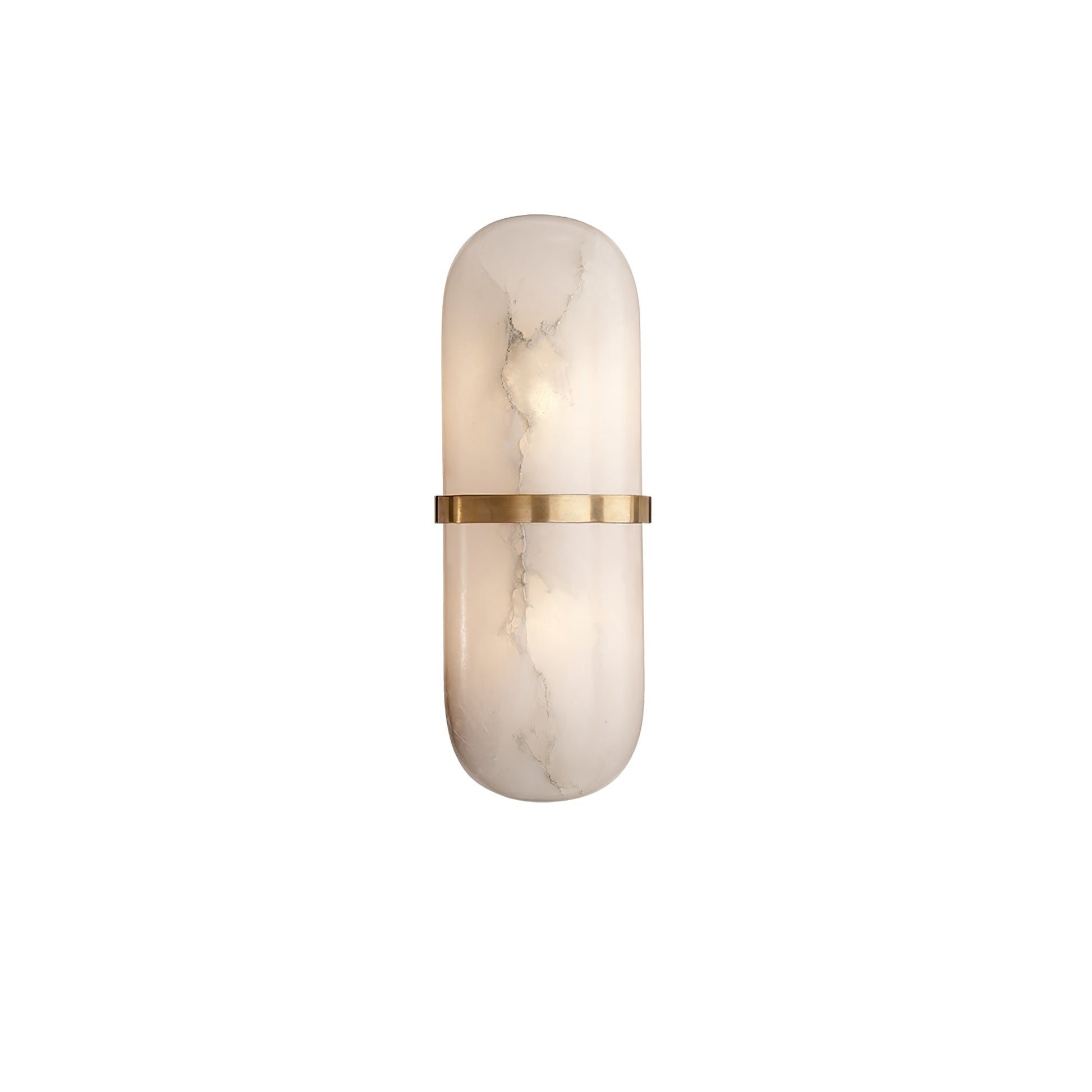 Vitheion Minimalist Alabaster Wall Light - Blowlighting