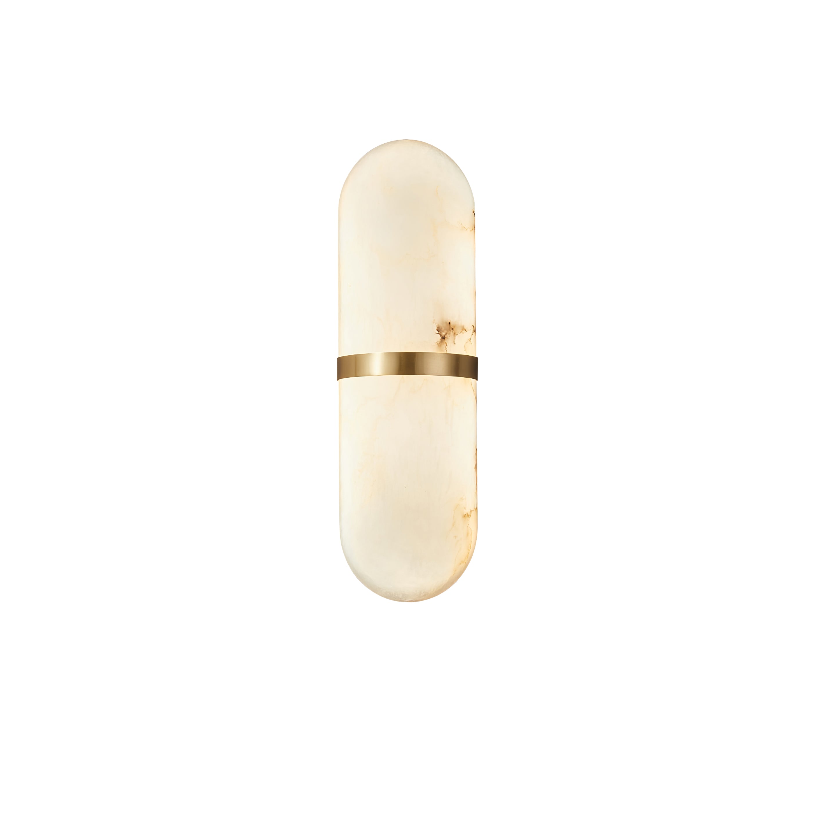 Vitheion Minimalist Alabaster Wall Light - Blowlighting