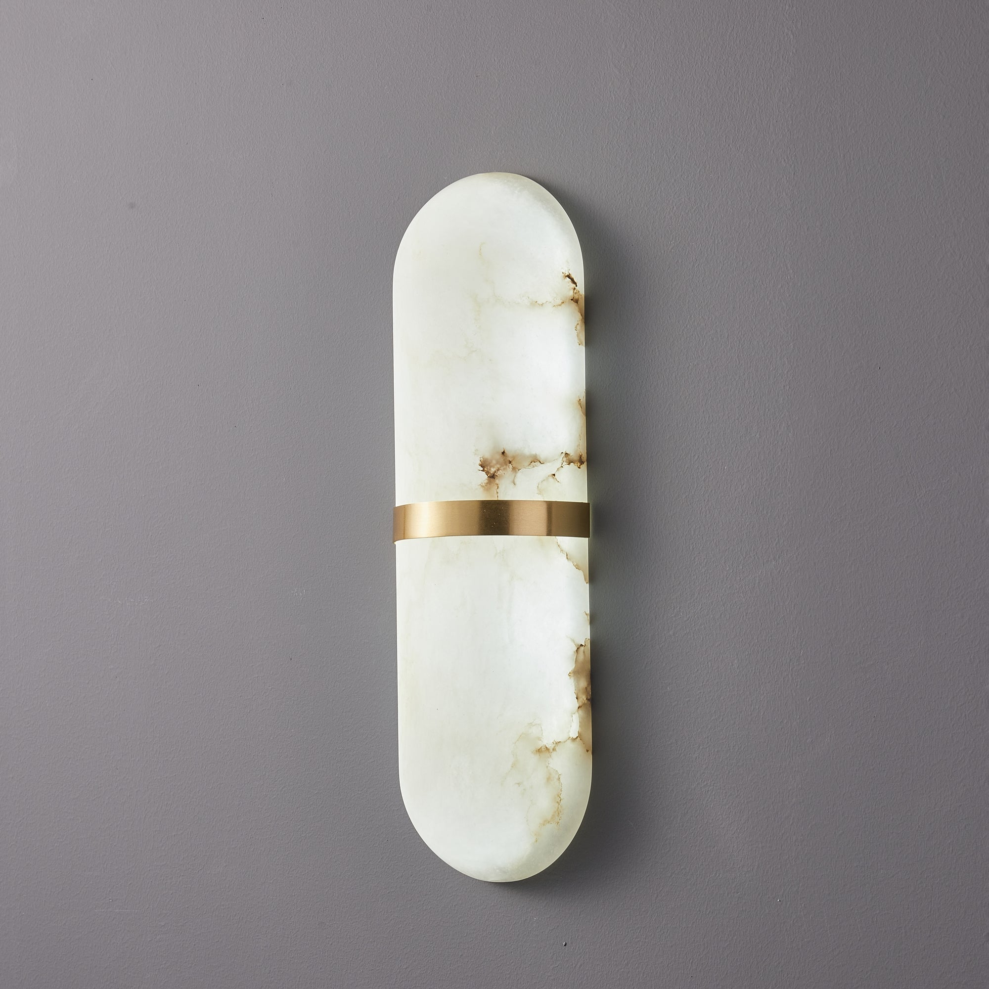 Vitheion Minimalist Alabaster Wall Light - Blowlighting