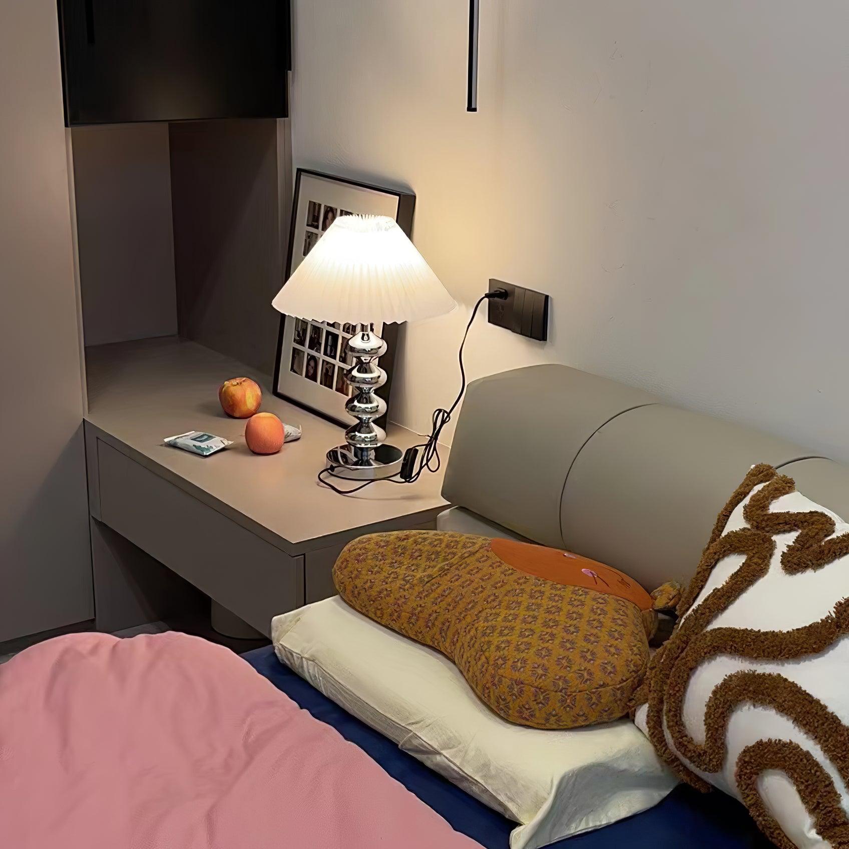 Aleisha Pleated Table Lamp - Blowlighting