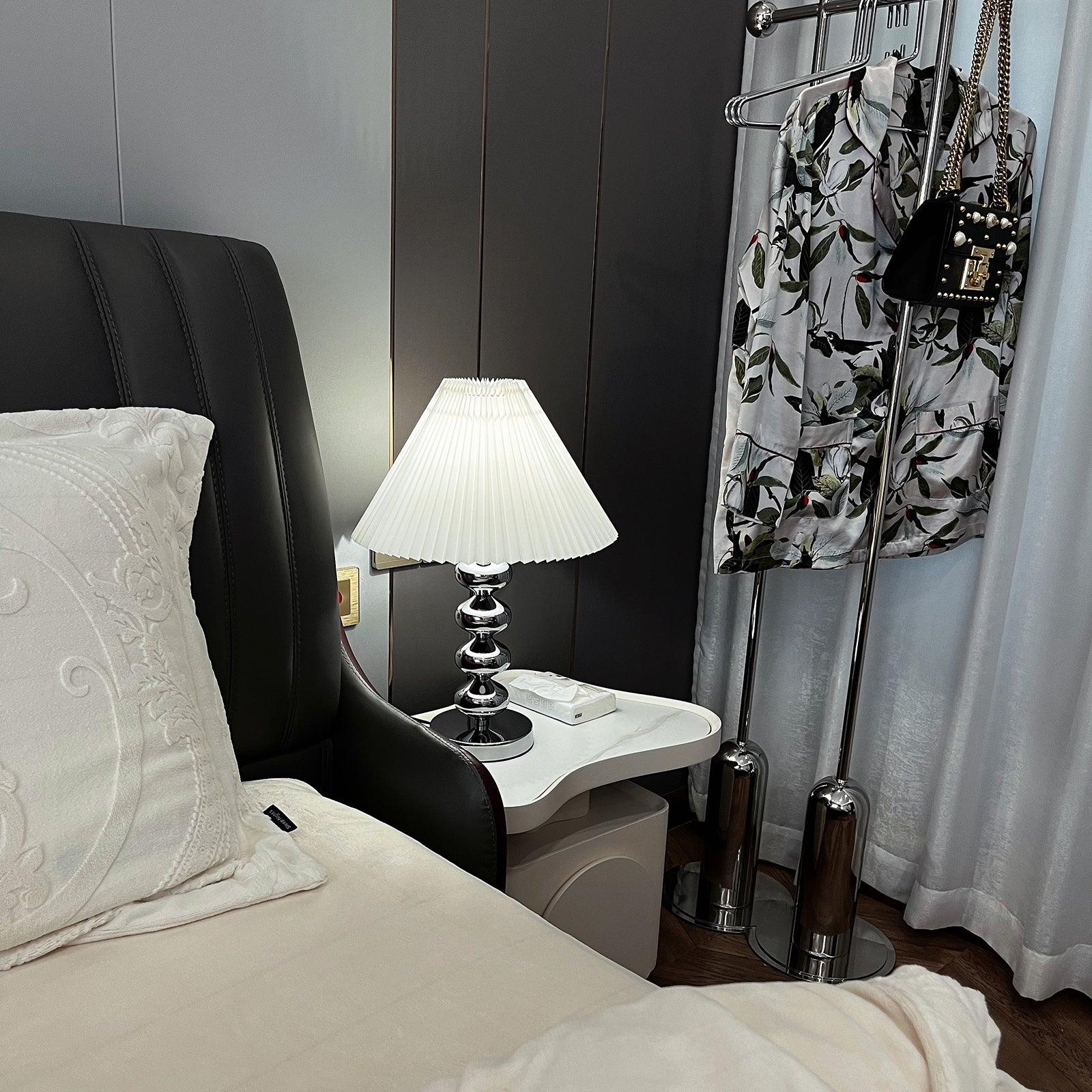 Aleisha Pleated Table Lamp - Blowlighting