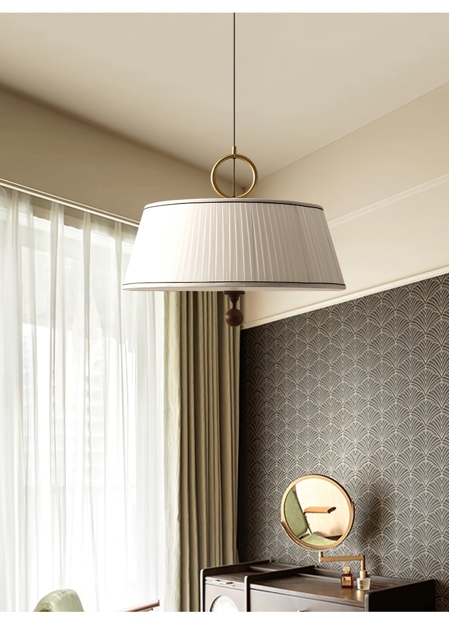 Alina Fabric Pendant Lamp - Blowlighting