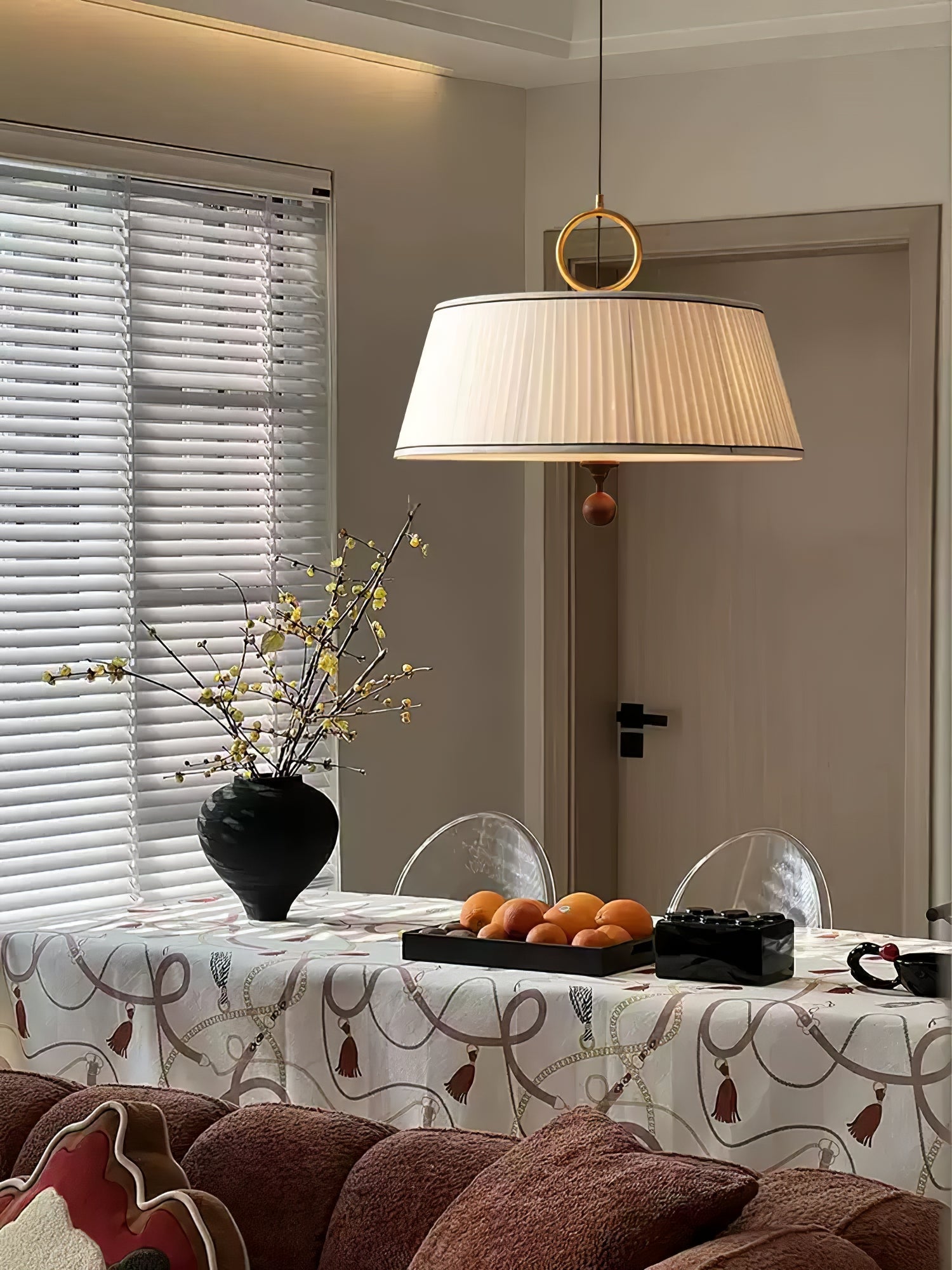 Alina Fabric Pendant Lamp - Blowlighting