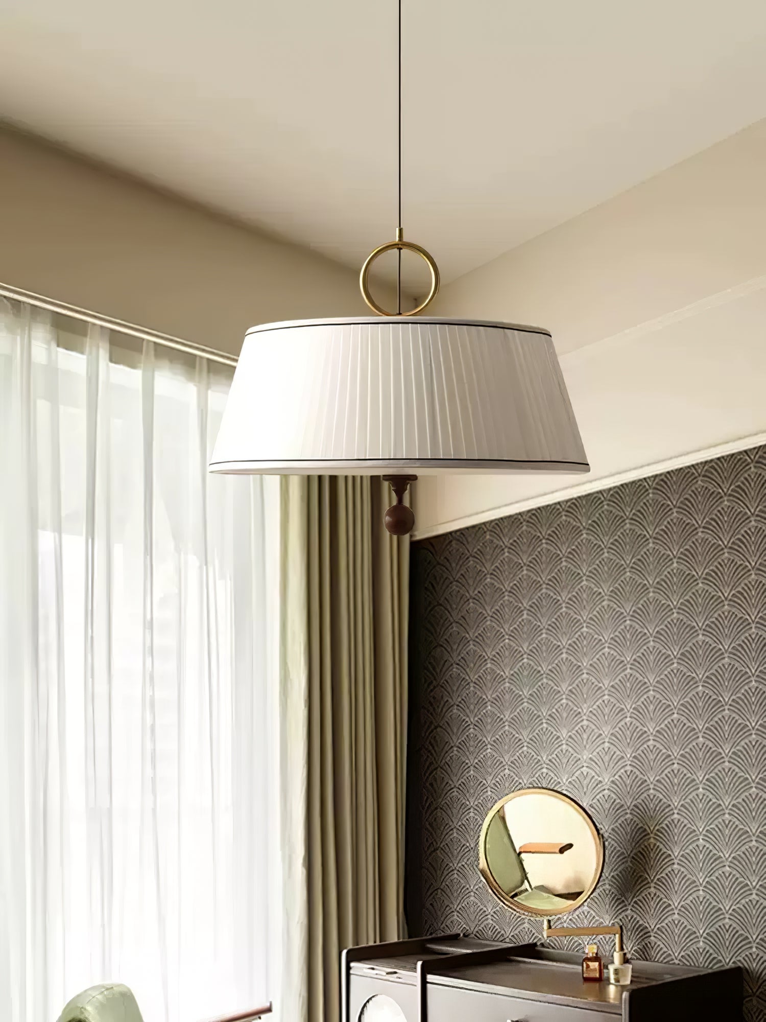 Alina Fabric Pendant Lamp - Blowlighting