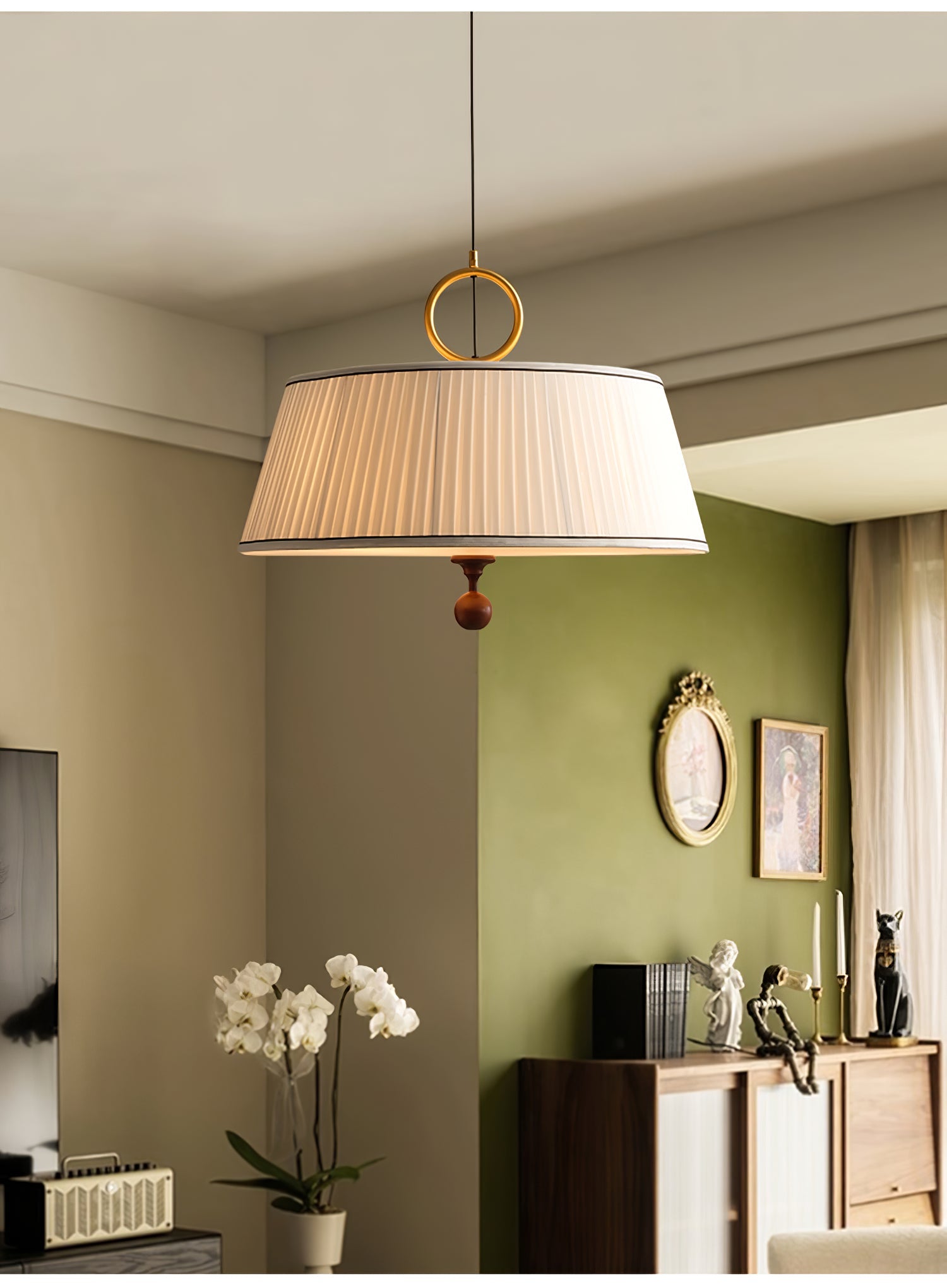 Alina Fabric Pendant Lamp - Blowlighting