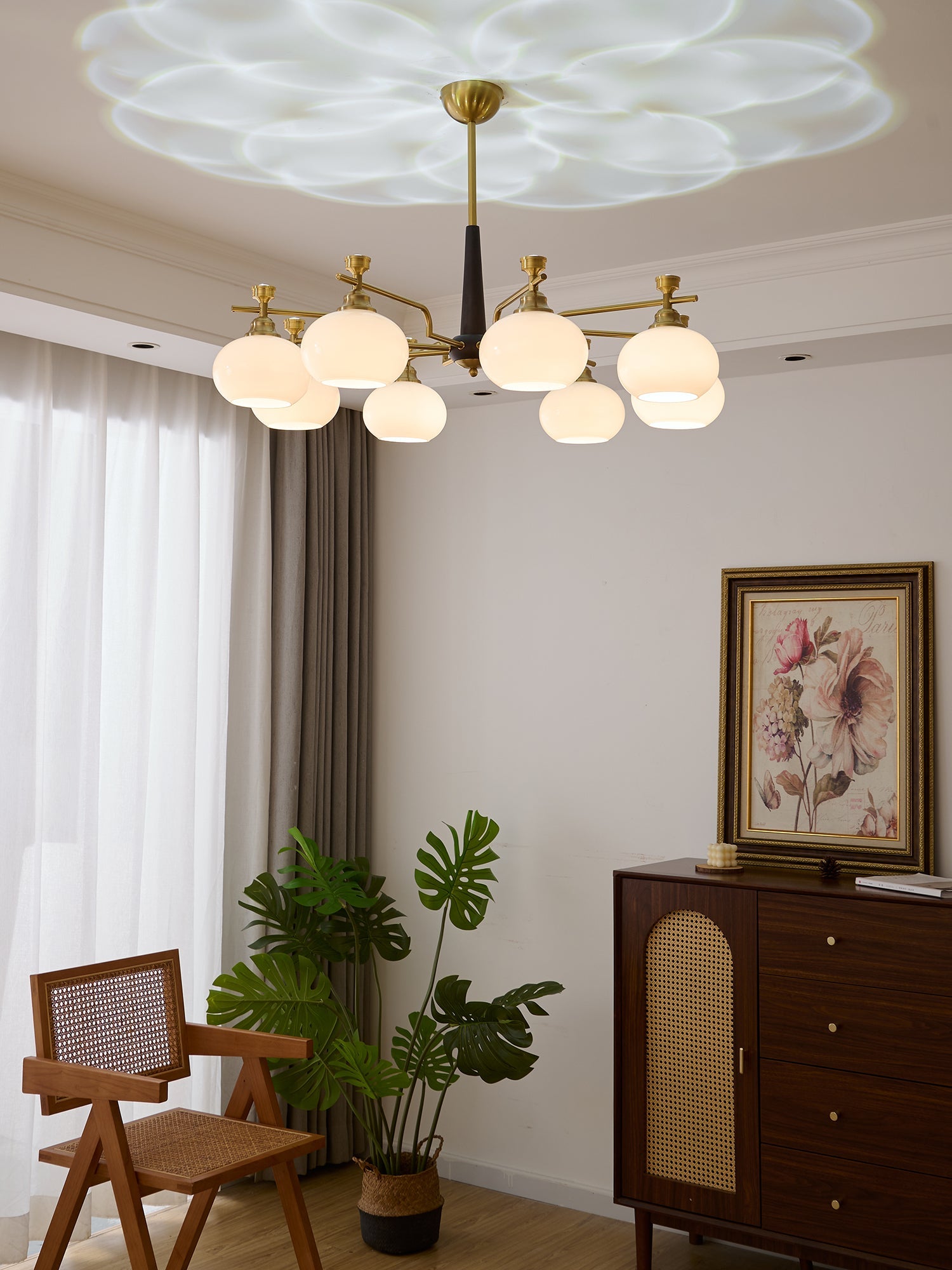 Alistair Sphere Chandelier - Blowlighting