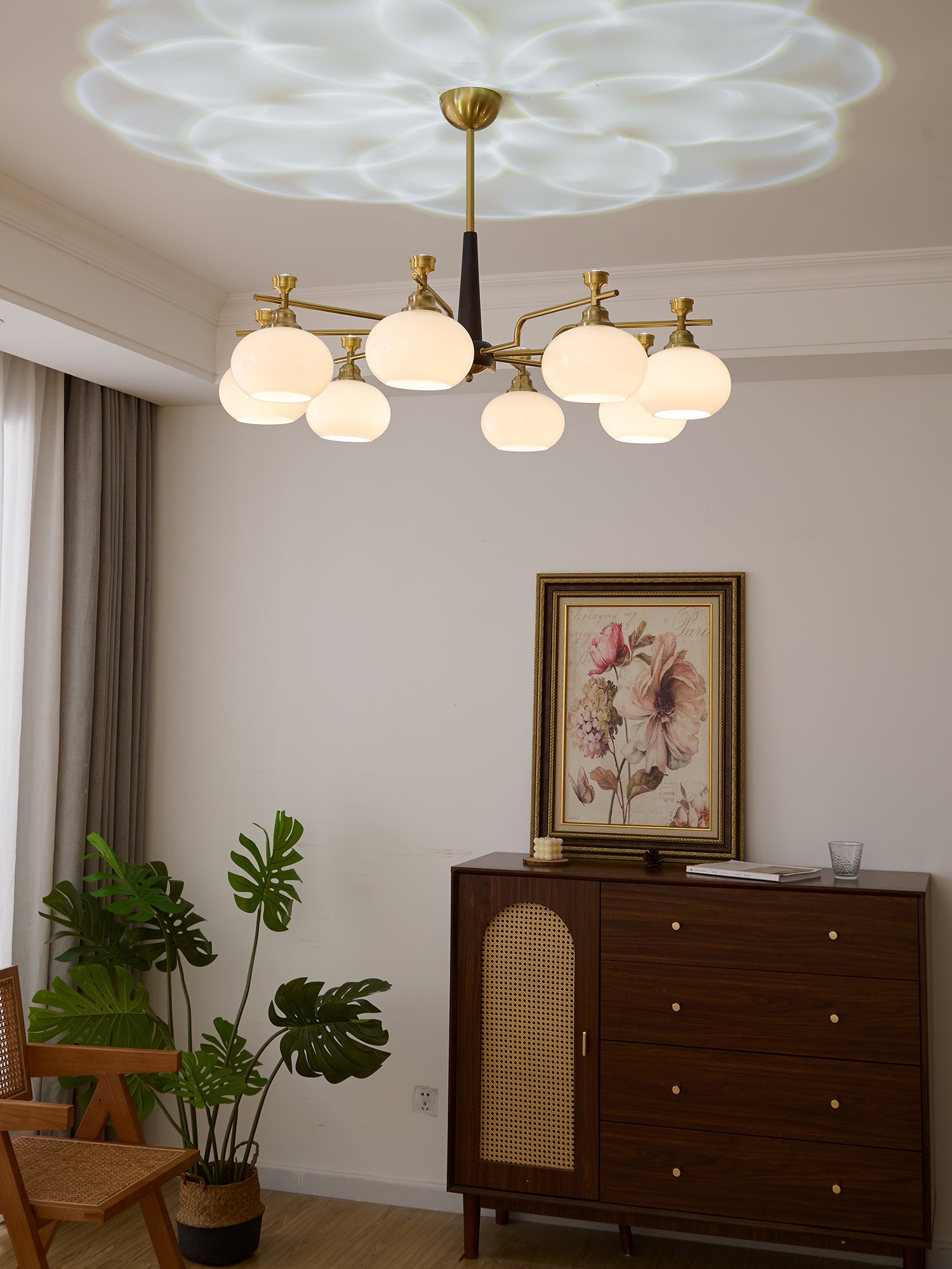 Alistair Sphere Chandelier - Blowlighting