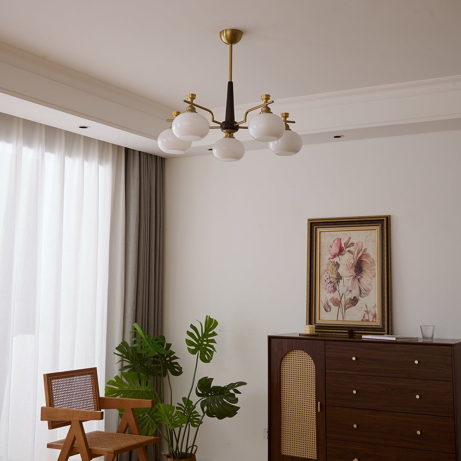 Alistair Sphere Chandelier - Blowlighting