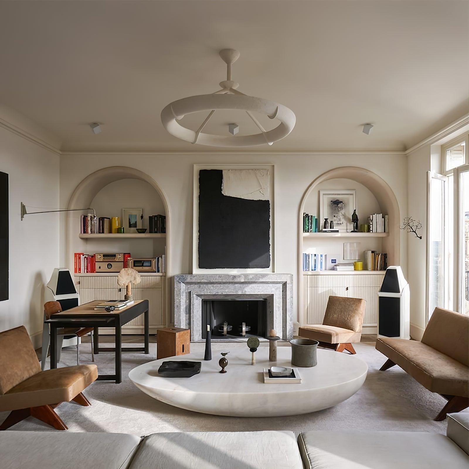 Tinsley Plaster Chandelier - Blowlighting