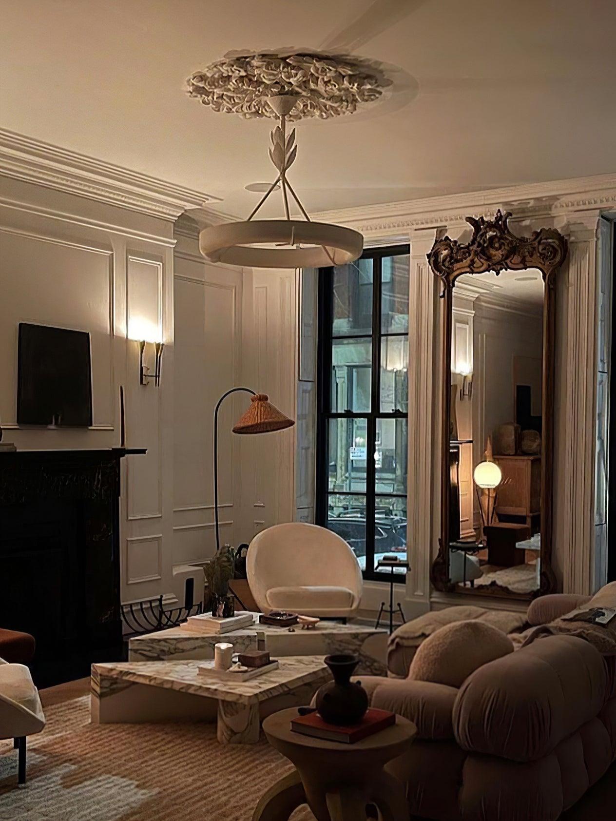 Tinsley Plaster Chandelier - Blowlighting