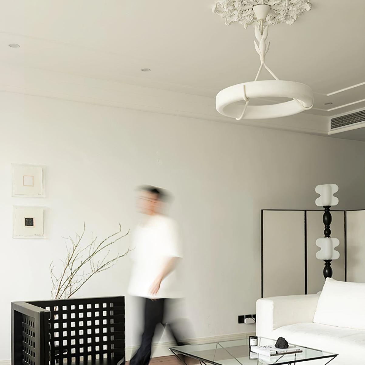 Tinsley Plaster Chandelier - Blowlighting