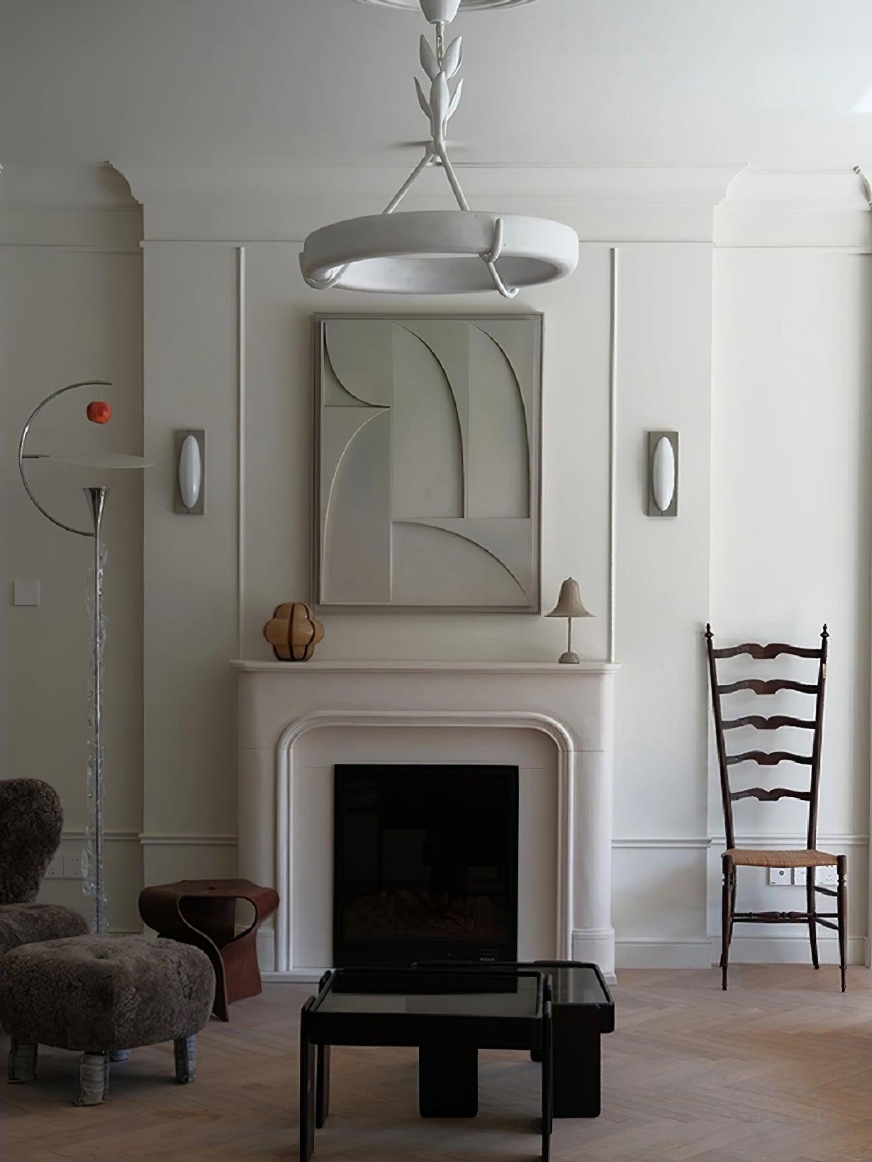 Tinsley Plaster Chandelier - Blowlighting