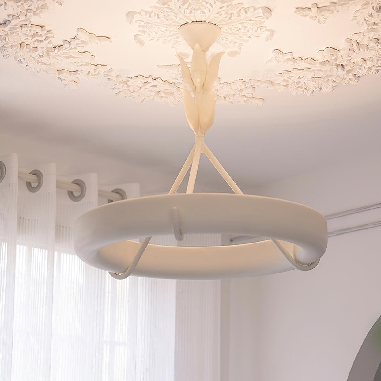 Tinsley Plaster Chandelier - Blowlighting