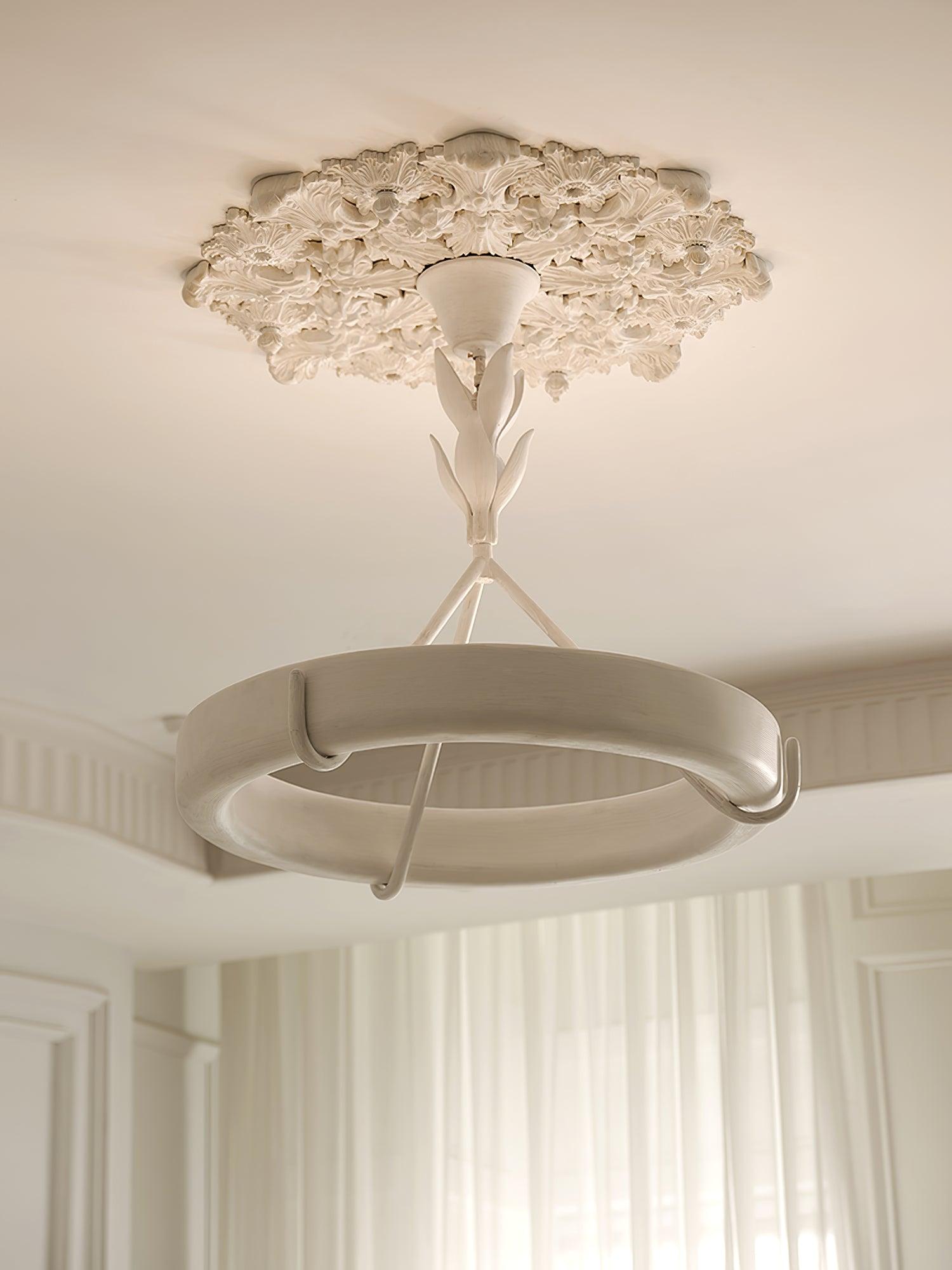 Tinsley Plaster Chandelier - Blowlighting