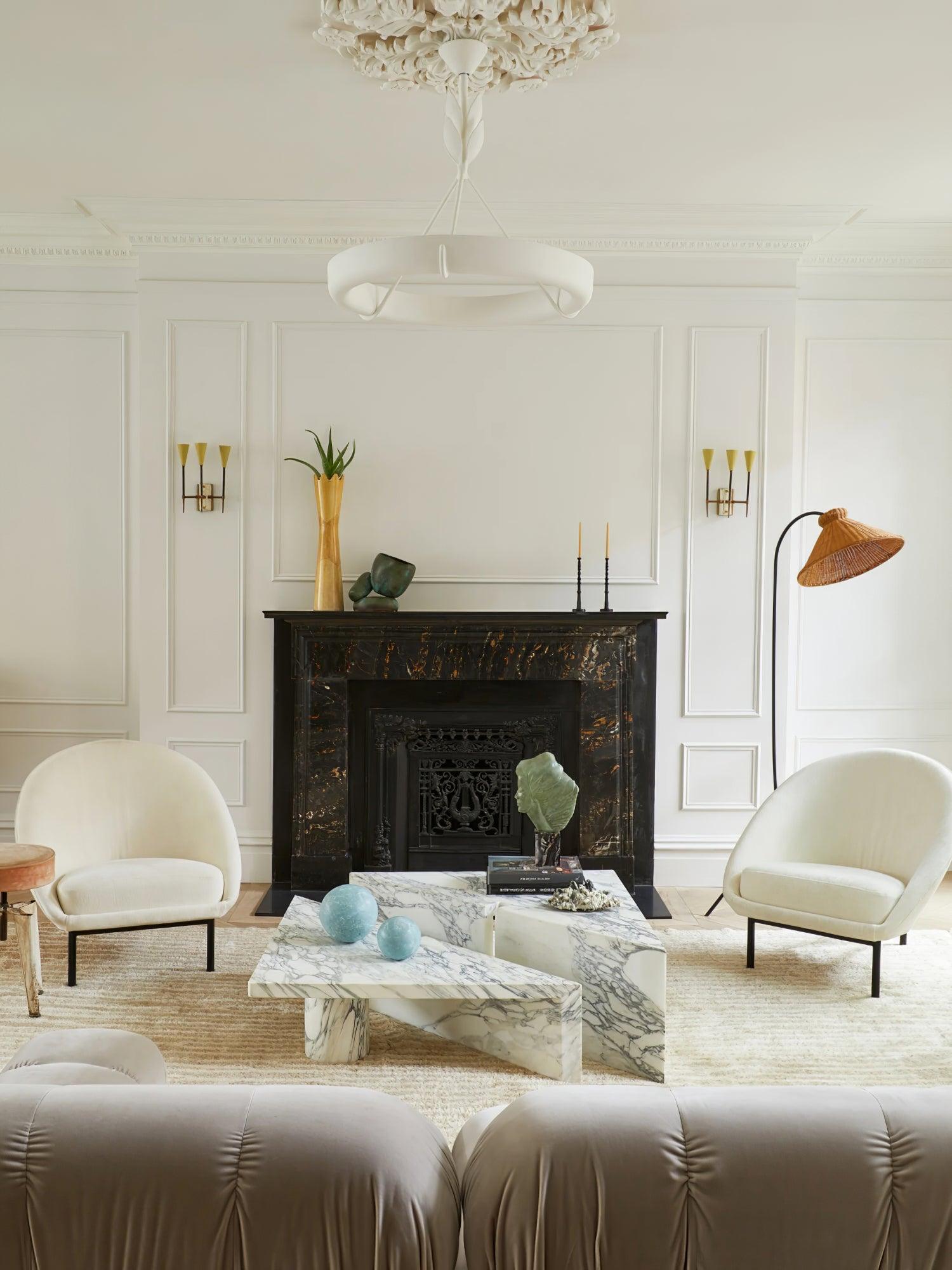 Tinsley Plaster Chandelier - Blowlighting