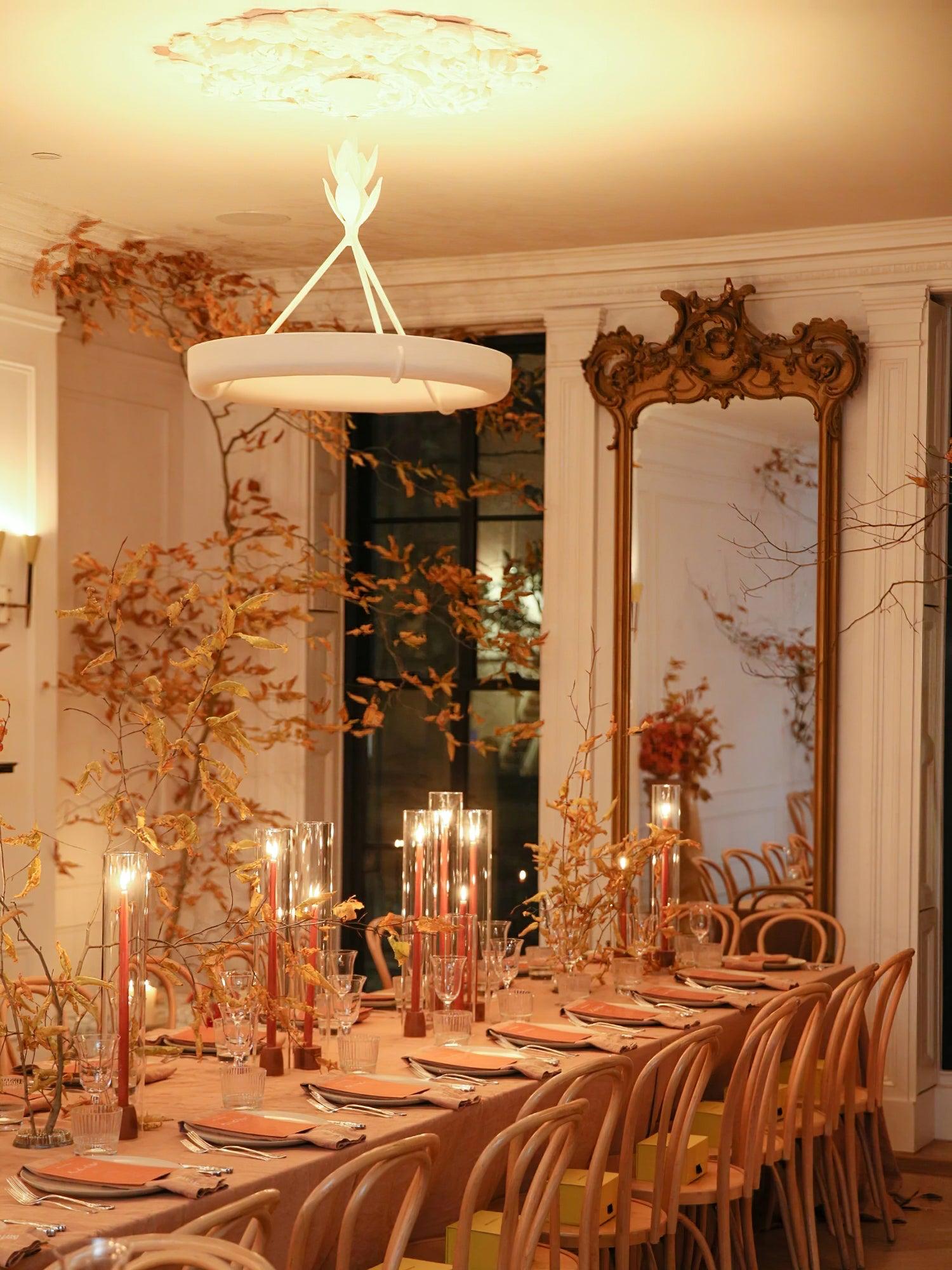 Tinsley Plaster Chandelier - Blowlighting