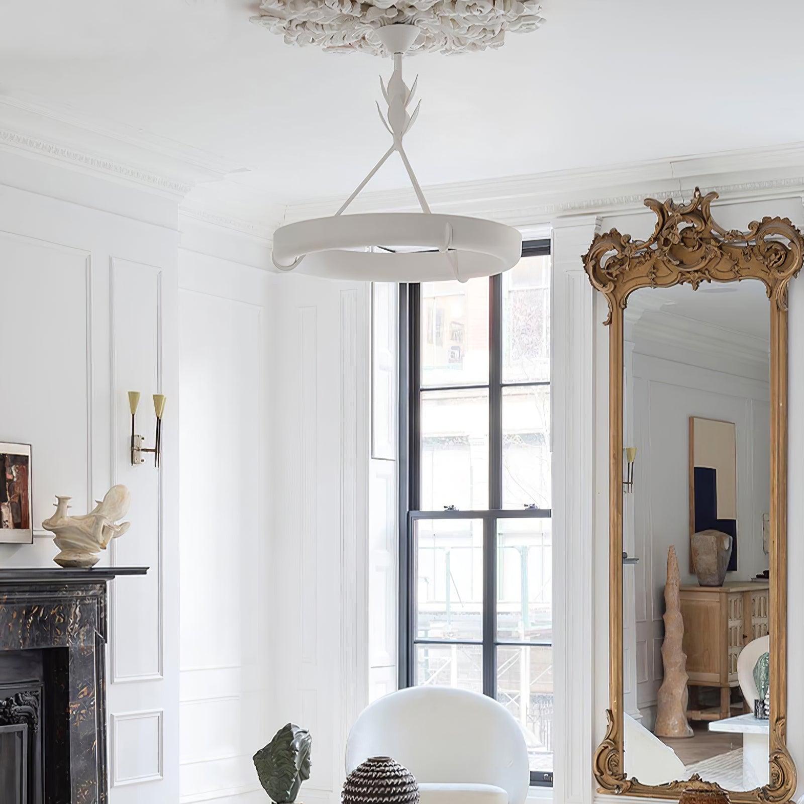 Tinsley Plaster Chandelier - Blowlighting