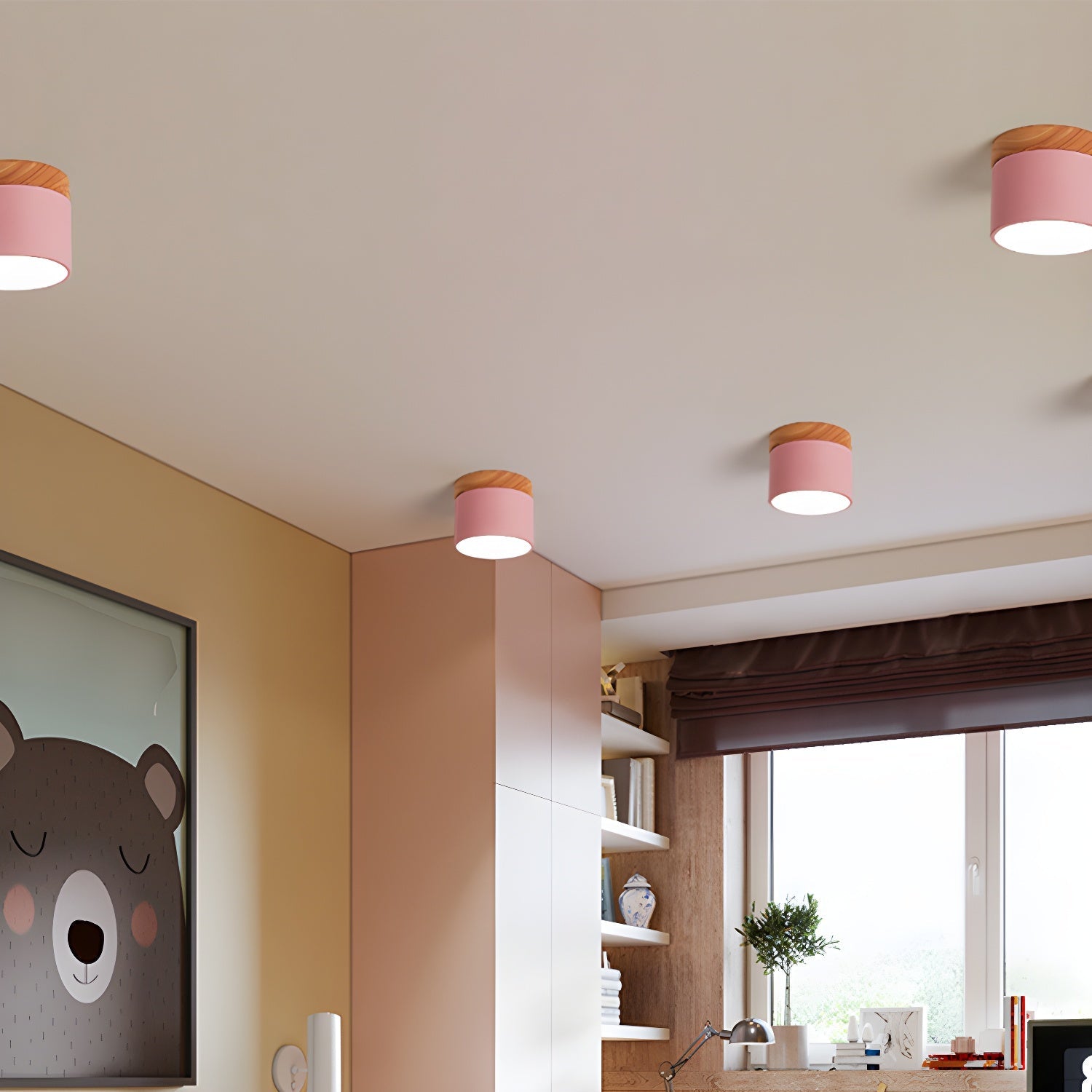Alva Wooden Surface Downlight - Blowlighting