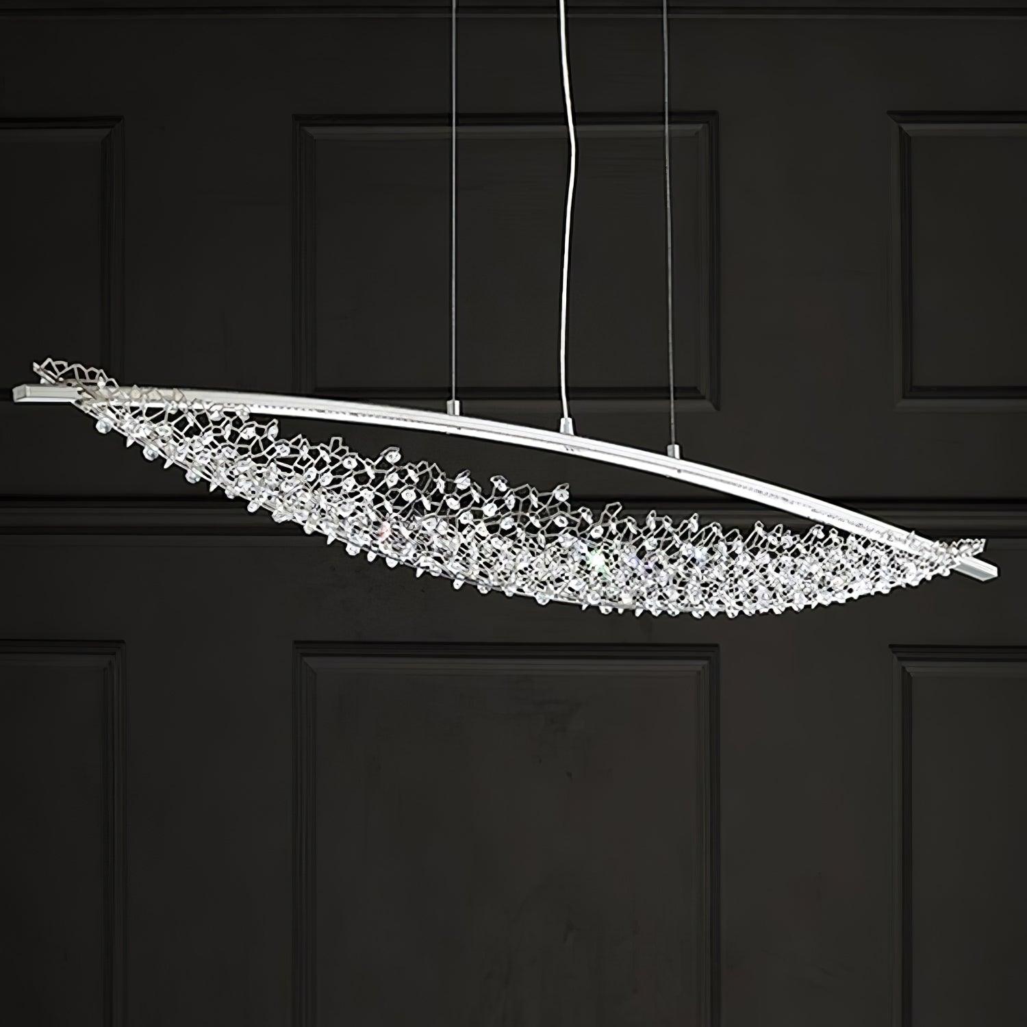 Elvarin Crystal Pendant Light - Blowlighting