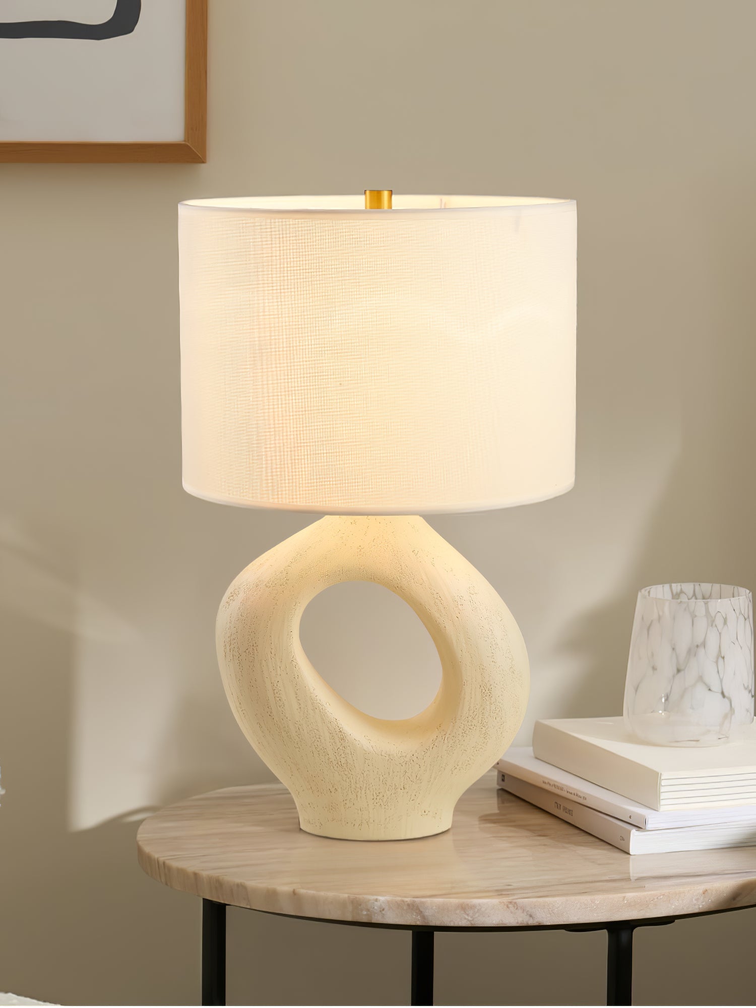 Amara Sculptural Table Lamp - Blowlighting