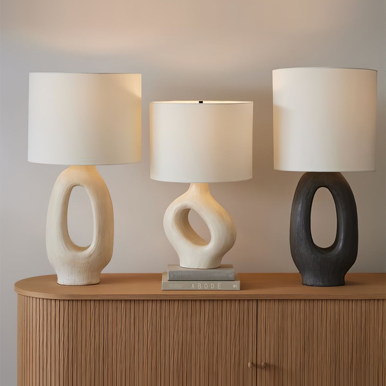 Amara Sculptural Table Lamp - Blowlighting