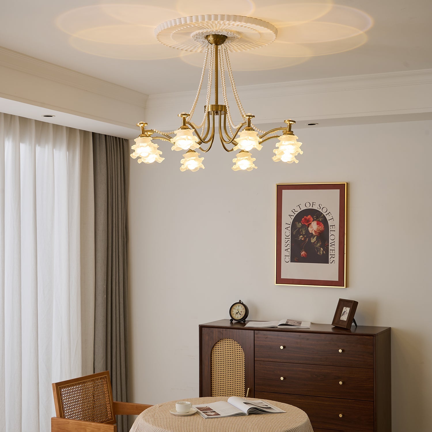 Amaris Rose Chandelier - Blowlighting