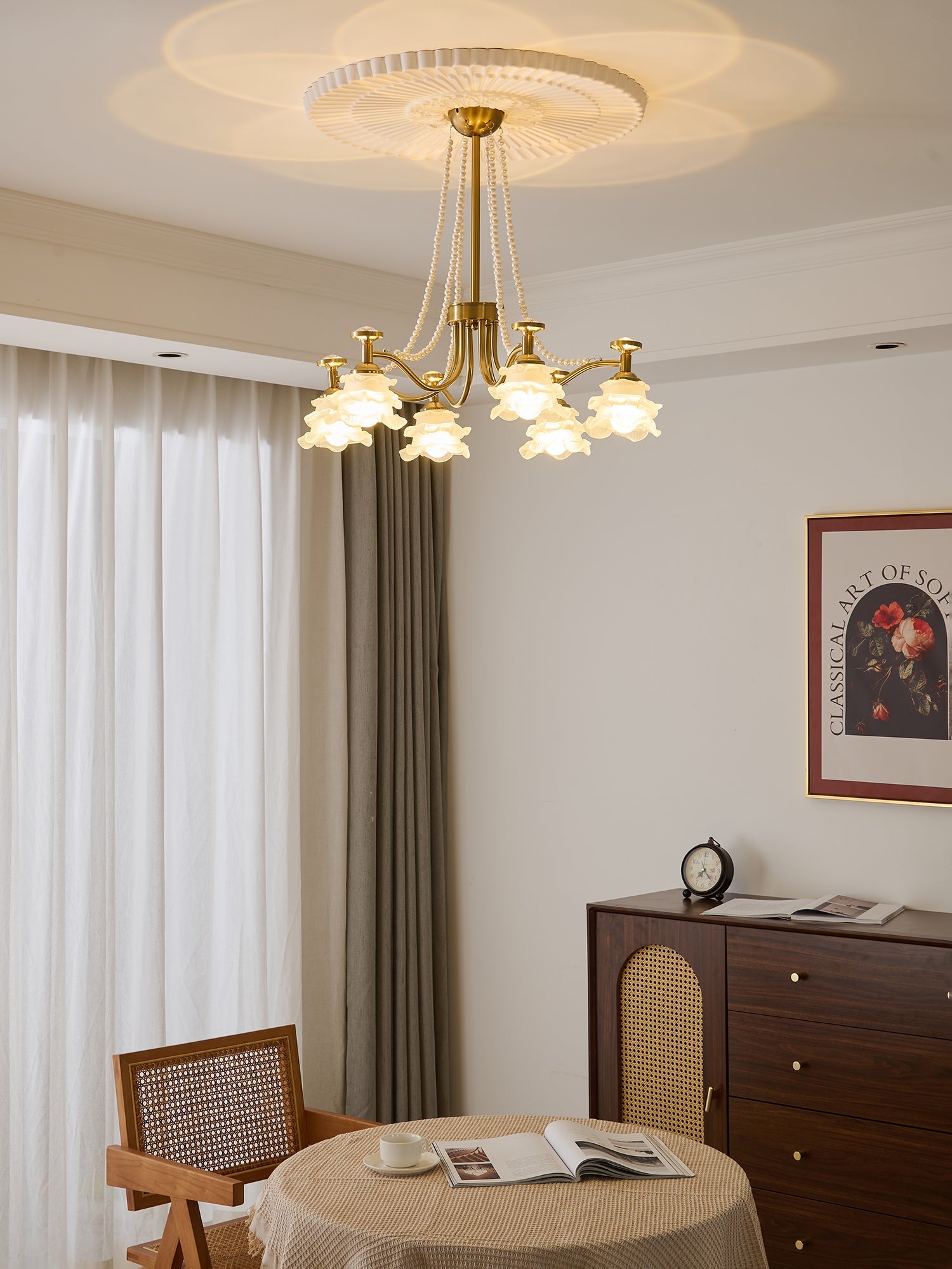 Amaris Rose Chandelier - Blowlighting