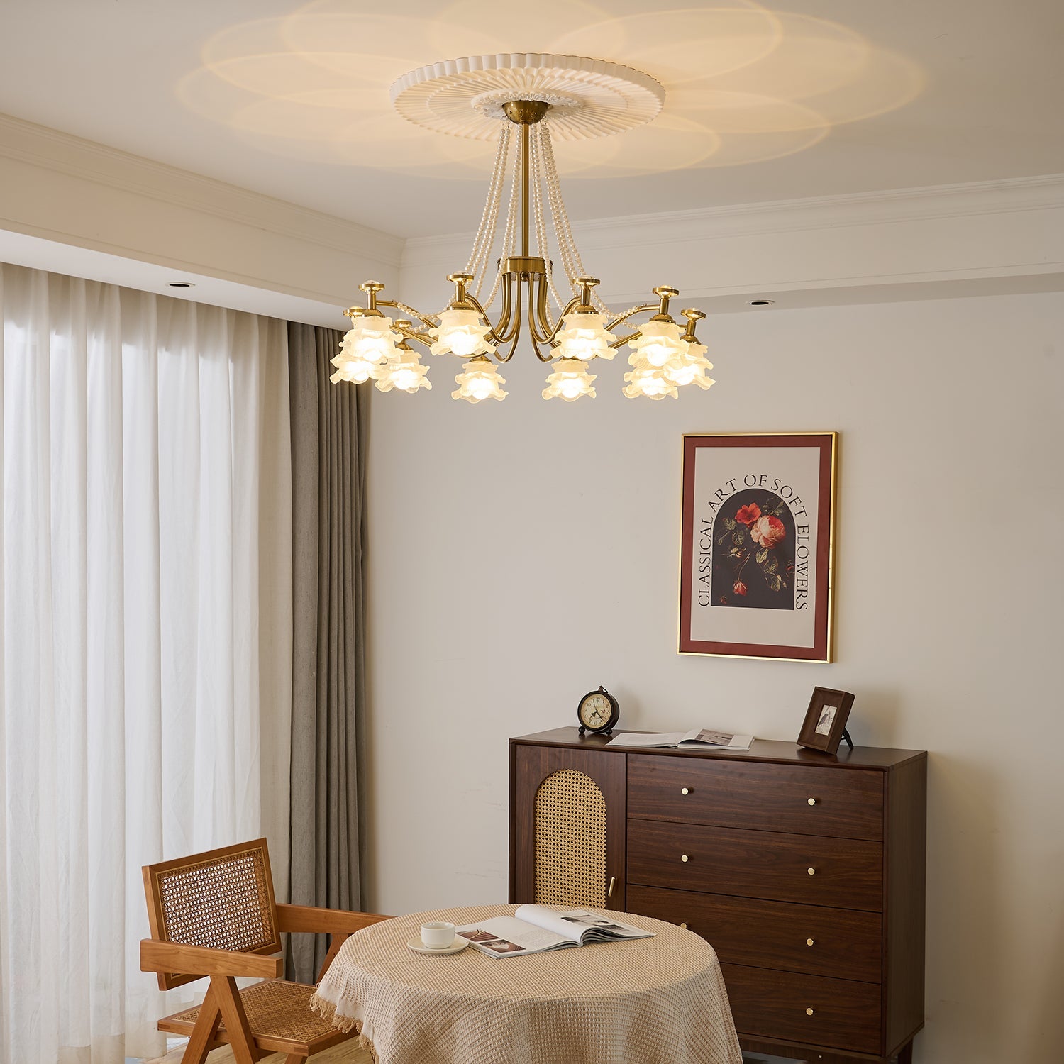 Amaris Rose Chandelier - Blowlighting